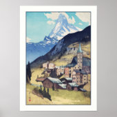 Matterhorn, Zermatt Zwitserland  Art Print (Voorkant)