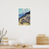 Matterhorn, Zermatt Zwitserland  Art Print (Keuken)