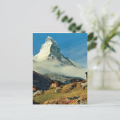 Matterhorn, Zermatt, Zwitserland Briefkaart (Staand voorkant)