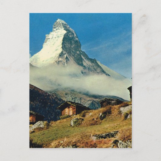 Matterhorn, Zermatt, Zwitserland Briefkaart (Voorkant)