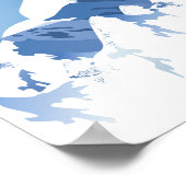 Matterhorn,Zermatt,Zwitserland,Ski Poster (Hoek)