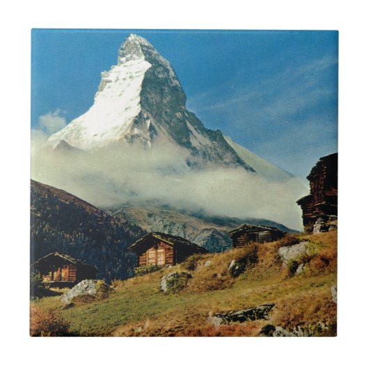 Matterhorn, Zermatt, Zwitserland Tegeltje (Voorkant)