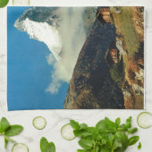 Matterhorn, Zermatt, Zwitserland Theedoek (Gevouwen)