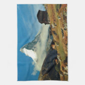Matterhorn, Zermatt, Zwitserland Theedoek (Verticaal)