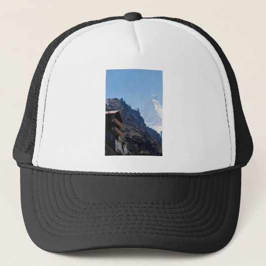 Matterhorn, Zermatt, Zwitserland Trucker Pet (Voorkant)
