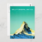 Matterhorn Zwitserland Briefkaart (Voorkant / Achterkant)