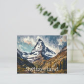 Matterhorn Zwitserland Briefkaart (Staand voorkant)