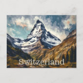 Matterhorn Zwitserland Briefkaart (Voorkant)