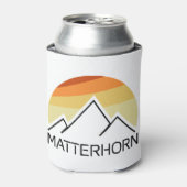 Matterhorn Zwitserland Italië Blikjeskoeler (Blikje Voorkant)