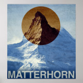  Matterhorn Zwitserland Poster (Voorkant)