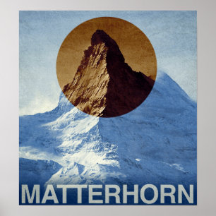 Matterhorn Zwitserland Poster