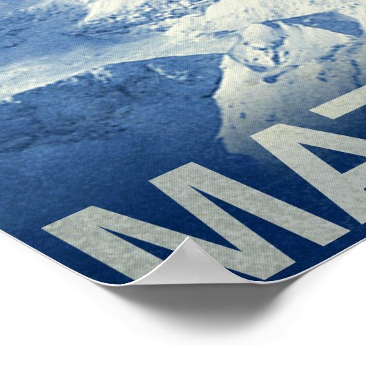  Matterhorn Zwitserland Poster (Hoek)