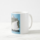Matterhorn Zwitserland Reisposter Koffiemok (Voorkant rechts)