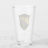 Matterhorn Zwitserland Reizen Kunst Vintage Glas (Achterkant)