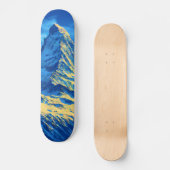 Matterhorn Zwitserland Reizen Persoonlijk Skateboard (Voorkant)