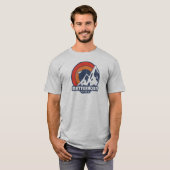 Matterhorn Zwitserland Sun Eagle T-shirt (Voorkant volledig)