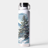 Matterhorn, Zwitserland Waterfles (Achterkant)