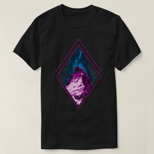 Matterhorn Zwitsers Alpengebergte T-shirt (Design voorkant)