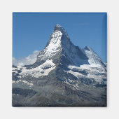 Matterhorn Zwitserse Alpen Magneet (Voorkant)