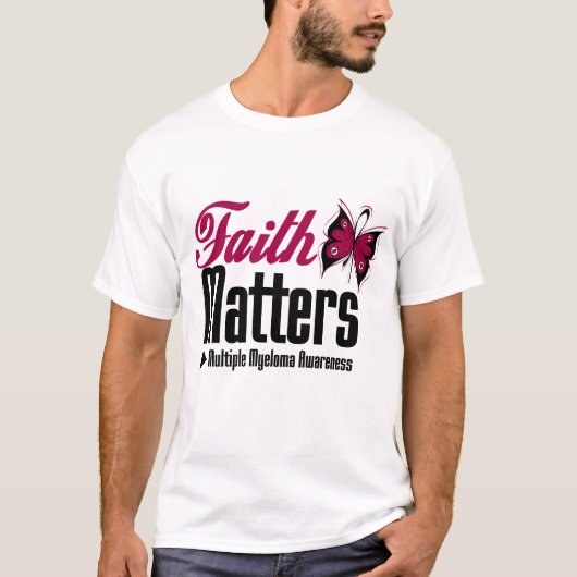 MATTERS VAN multipel myeloom T-shirt (Voorkant)