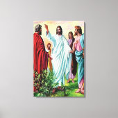 Matteüs 10 Jezus stuurt het twaalf canvas uit (Voorkant)