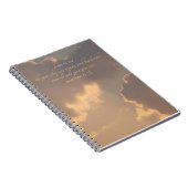 Matteüs 11:28 Bijbelgeschrift notitieboek (Rechterzijde)