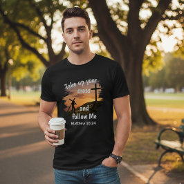 Matteüs 16:24 Christelijk geloof T-shirt