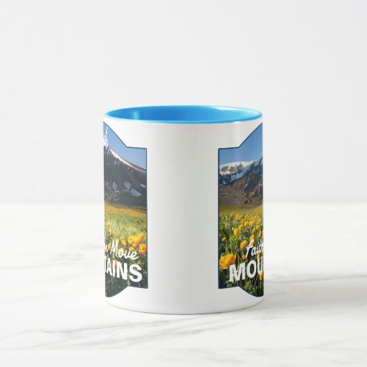 Matteüs 17:20 Geloof kan bergen bewegen aangepaste Mok (Midden)