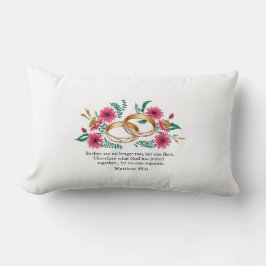 Matteüs 19:6 Sierkussen Kussen