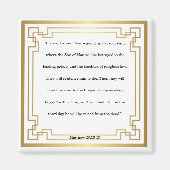 Matteüs 20: 18-19, Bijbelvers, Magneet (Voorkant)