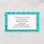 Matteüs 28:20 Ik ben altijd bij U, Bloem Visitekaartje (Achterkant)