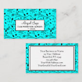 Matteüs 28:20 Ik ben altijd bij U, Bloem Visitekaartje (Voorkant / Achterkant)