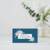 Matteüs 28:20 Ik ben altijd bij U, Bloem Visitekaartje (Staand voorkant)