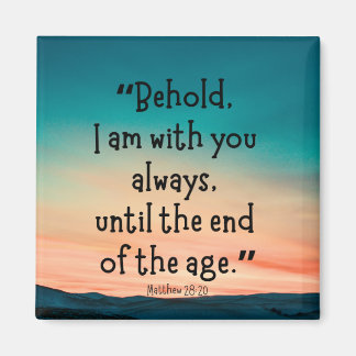 Matteüs 28:20 Magneet