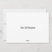 Matteus 4:19 feestdagenkaart (Achterkant)