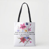 Matteüs 5:10 Canvas tas (Voorkant)