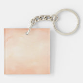 Matteüs 5:10 Poppies Waterverf Acryl Sleutelhanger (Achterkant)