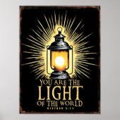 Matteüs 5:14 poster (Voorkant)