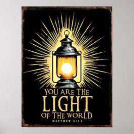 Matteüs 5:14 poster