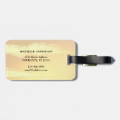 Matteüs 5:14 U bent het Licht van de Wereld Bagagelabel (Achterkant horizontaal)