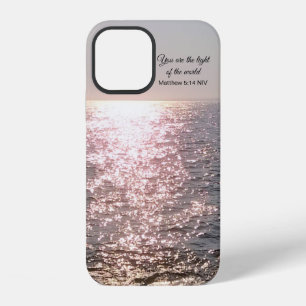 Matteüs 5:14 U bent het licht van de Wereld Oceaan iPhone 12 Hoesje