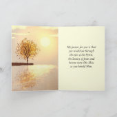 Matteüs 5:14 U bent het Licht van de Wereldbijbel Kaart (Binnen)