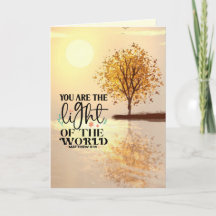 Matteüs 5:14 U bent het Licht van de Wereldbijbel