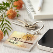 Matteüs 5:14 U bent het Licht van de Wereldbijbel Sleutelhanger (Voorkant Rechts)