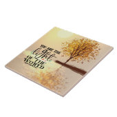 Matteüs 5:14 U bent het Licht van de Wereldbijbel Tegeltje (Zijkant)