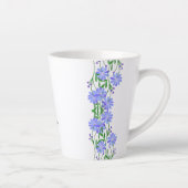 Matteüs 5:14 Wees de Licht Christelijke Bloemen Latte Mok (Rechts)