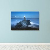 Matteüs 5:16 Christelijk Bijbelvers Canvas Art Afdruk (Insitu (Houten vloer))