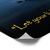 Matteüs 5:16 Christelijk Bijbelvers Poster (Hoek)