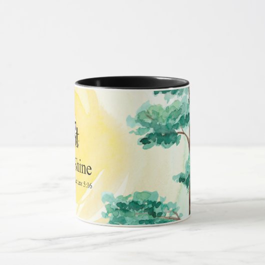 Matteüs 5:16 Laat uw licht schijnen Bijbel Christe Mok (Midden)