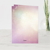 Matteüs 5:3-10 Zalig preken op de berg Kaart (Achterkant)